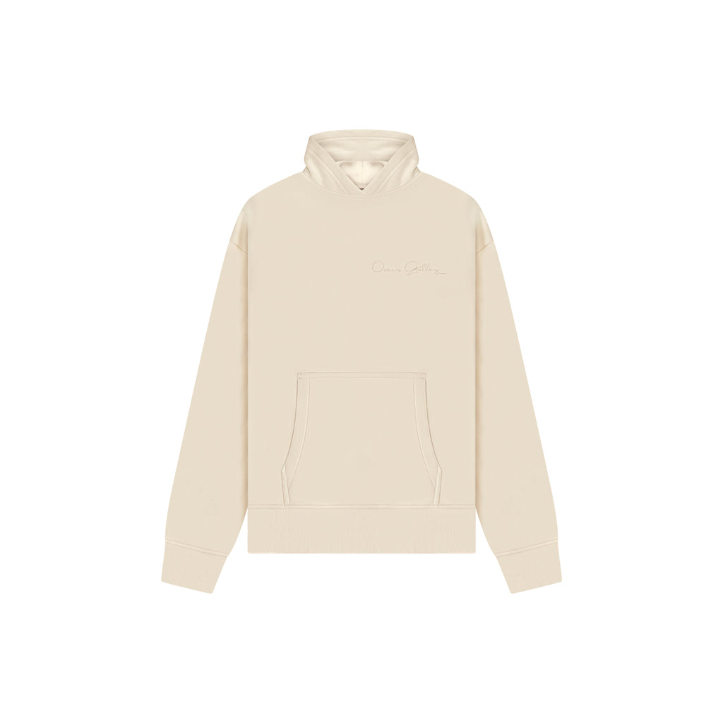 Signature Hoodie In French Terry - OCEANS GALLERY