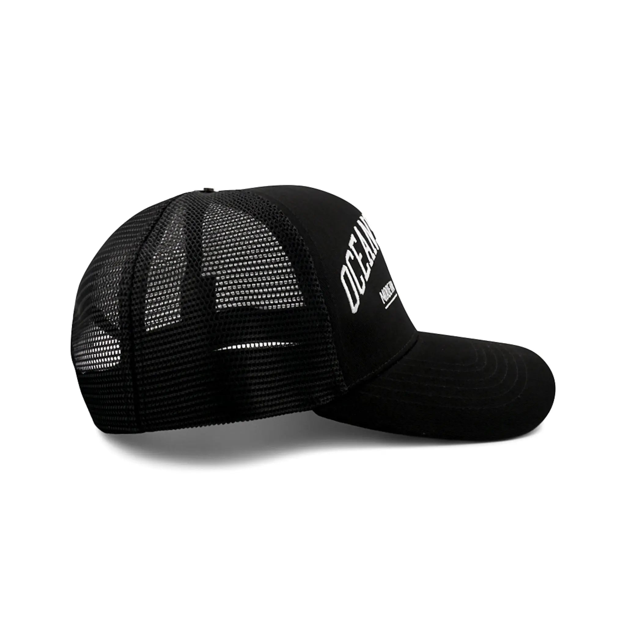 Oceans Gallery Modern Distinct Trucker Hats in Black