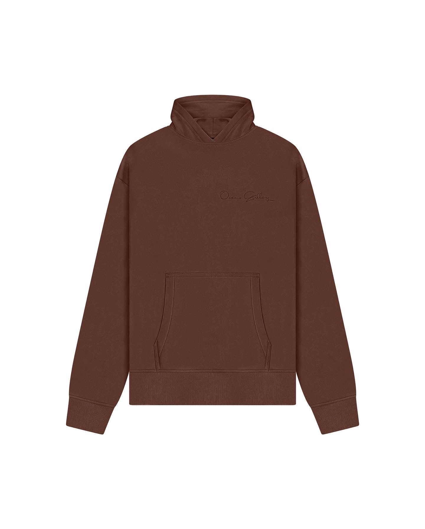 Core Logo Hoodie Brown