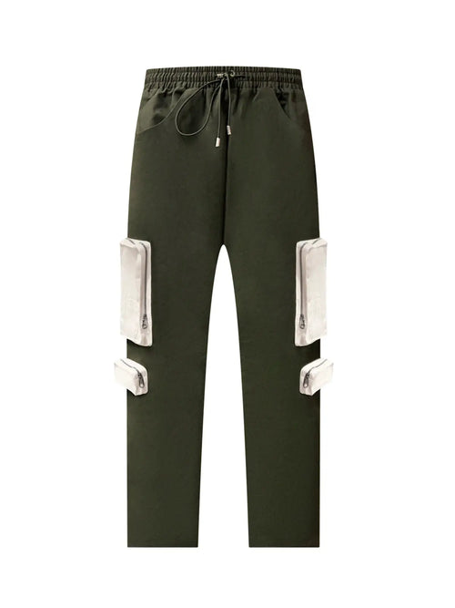 Two-Tone Cargo Pants 