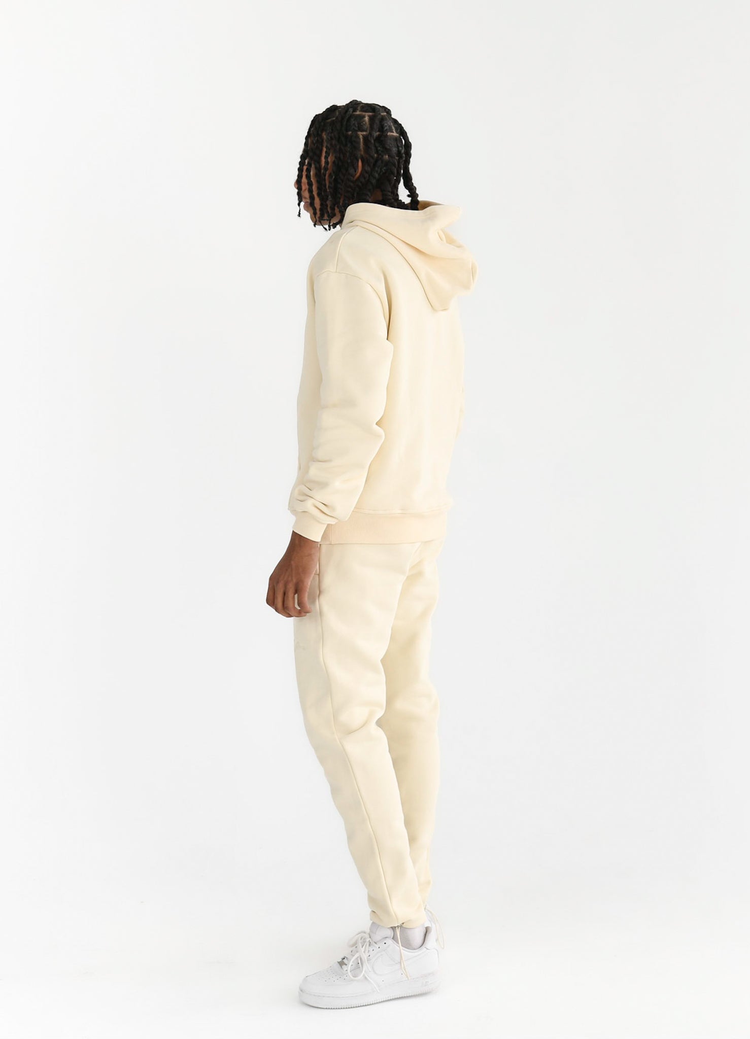 Ivory Signature French Terry Hoodie