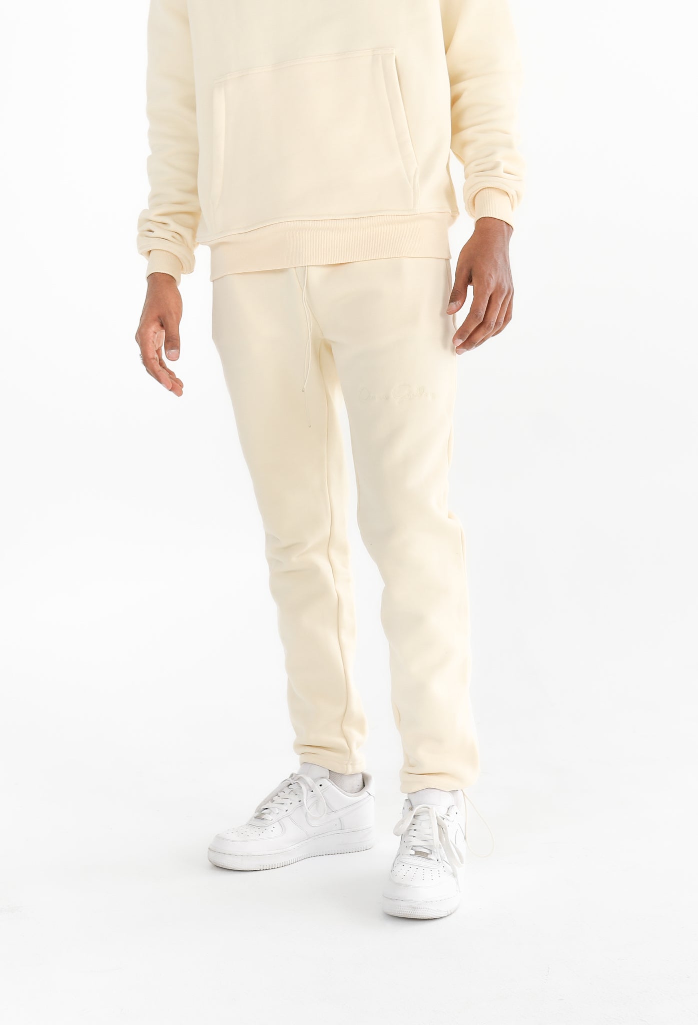 Ivory Signature French Terry Sweatpants