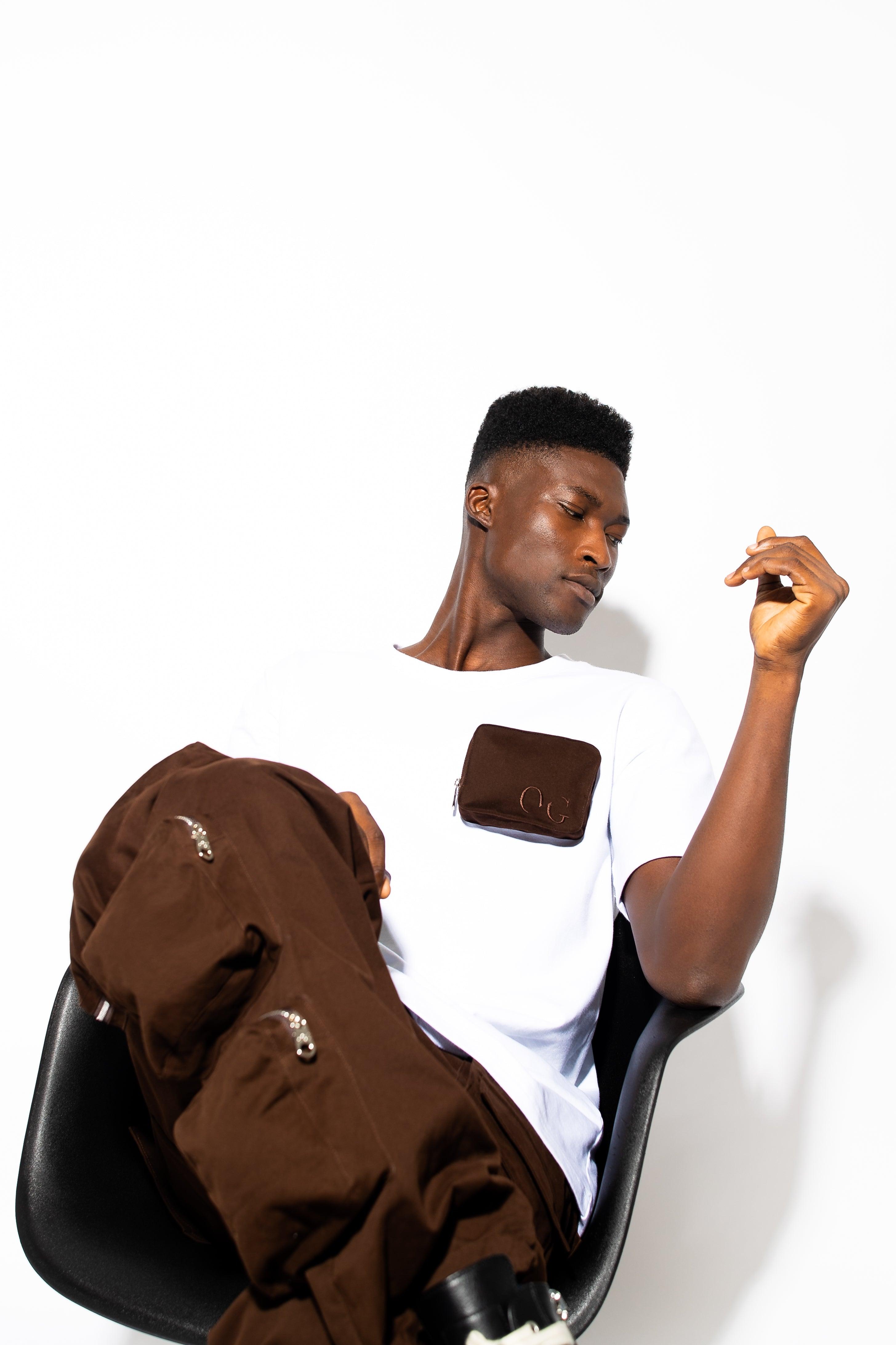 5 Pocket Cargo Pants Brown | Oceans Gallery