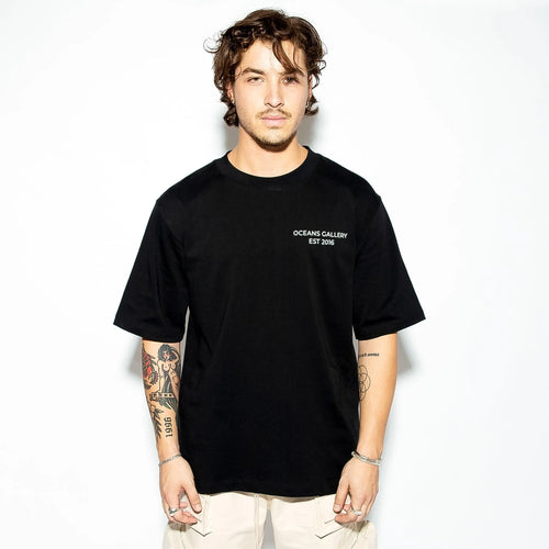 Established T-Shirt Black | Oceans Gallery