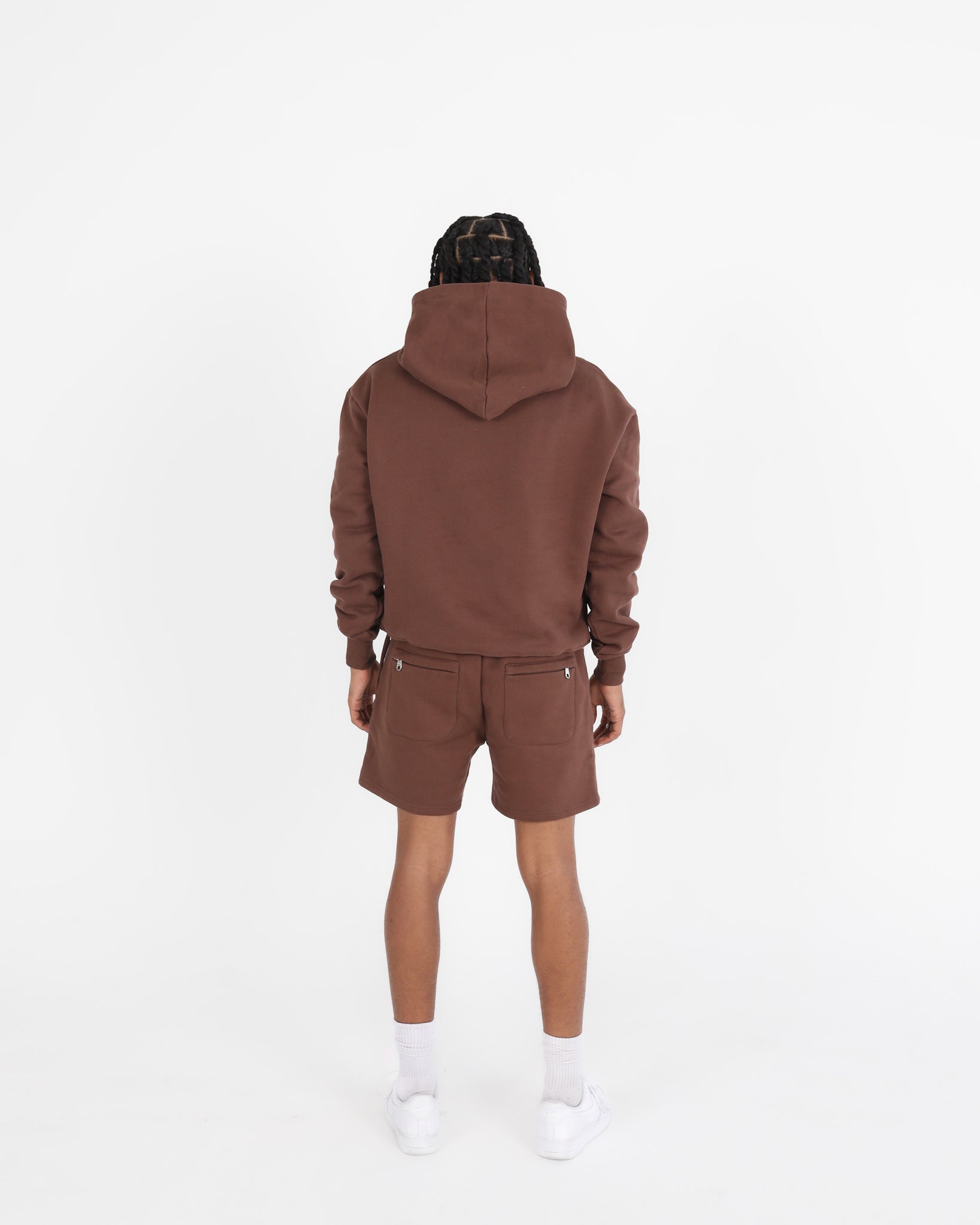 Core Logo Shorts Brown | Oceans Gallery