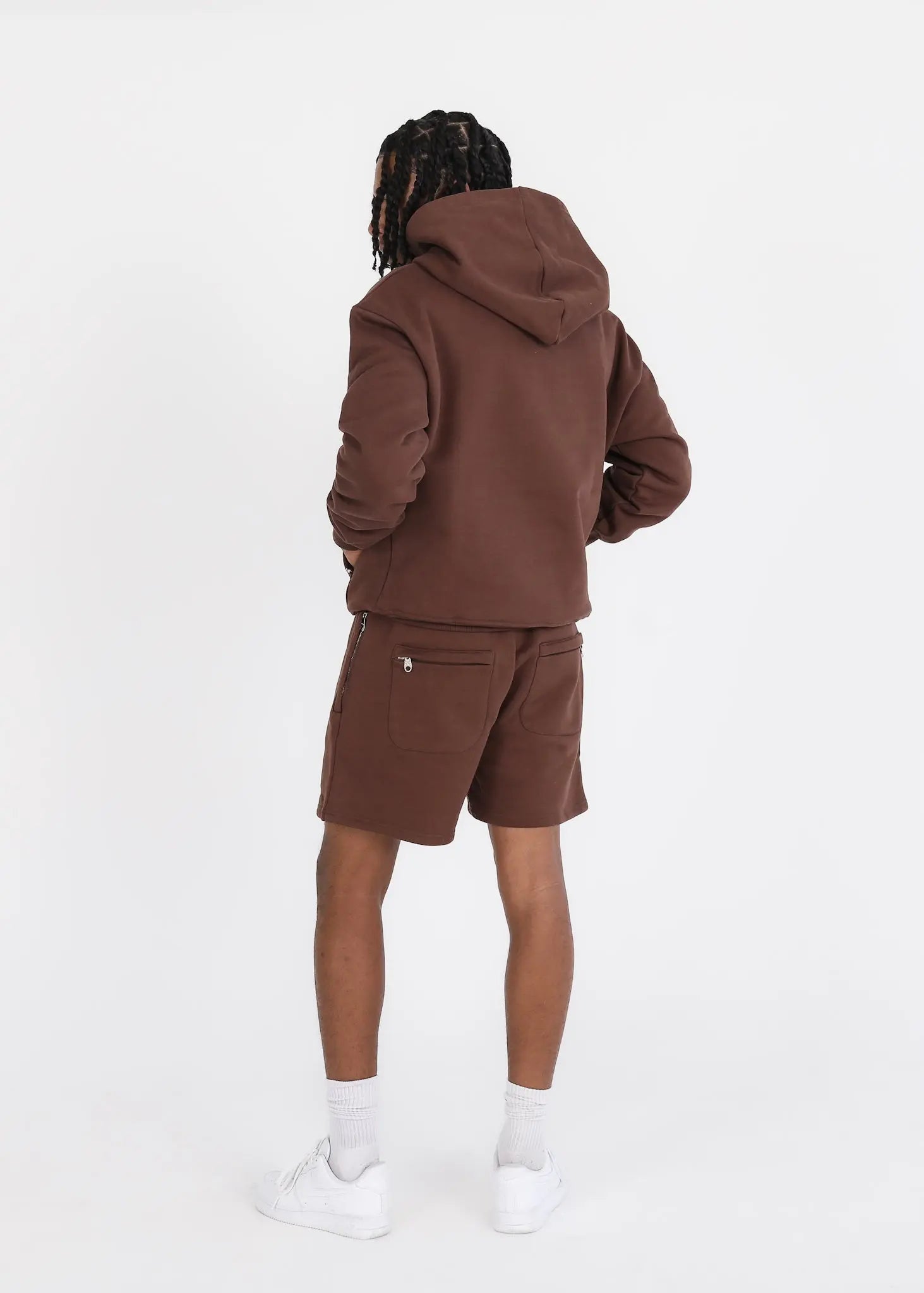 Core Logo Shorts Brown | Oceans Gallery