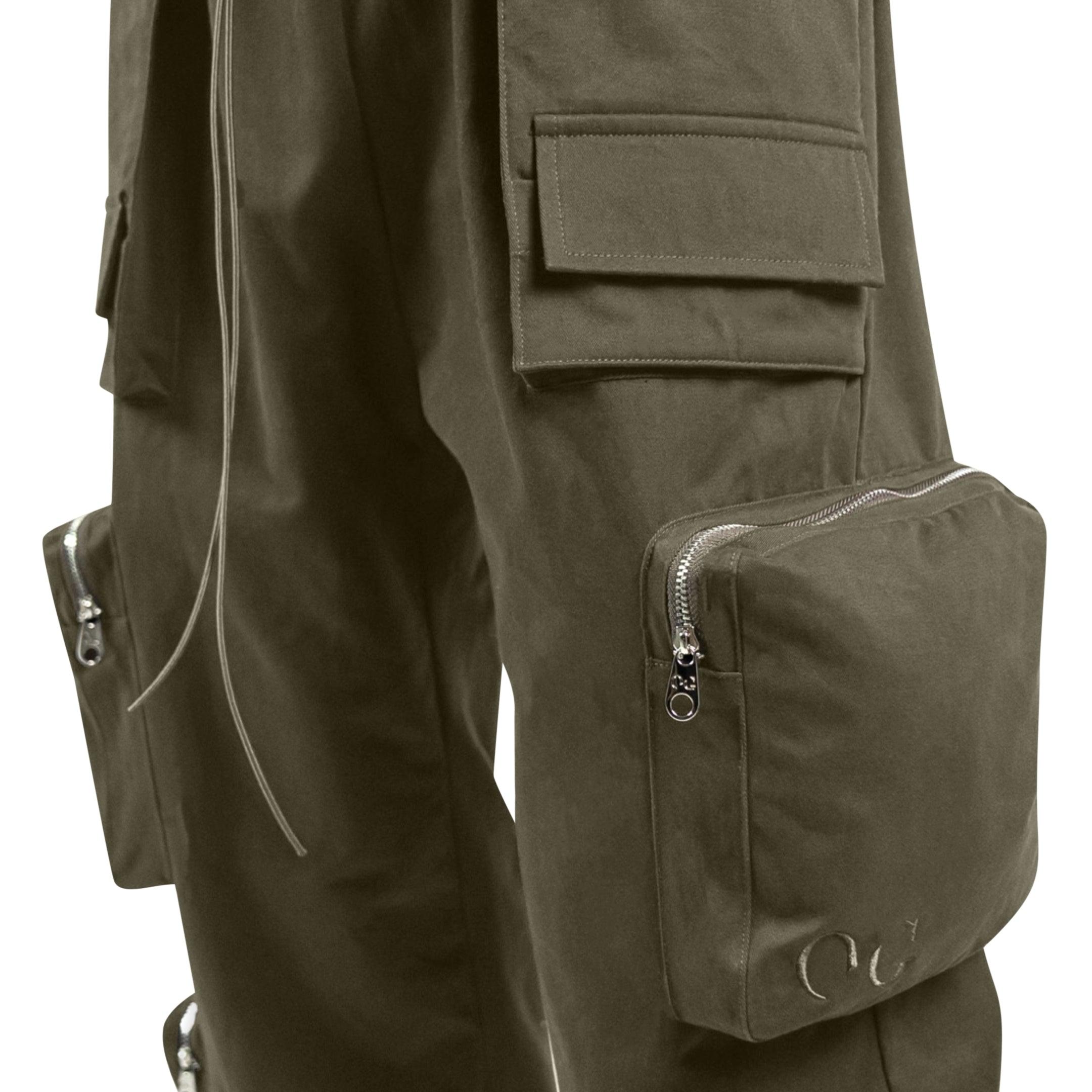 5 Pocket Cargo Pants Green | Oceans Gallery
