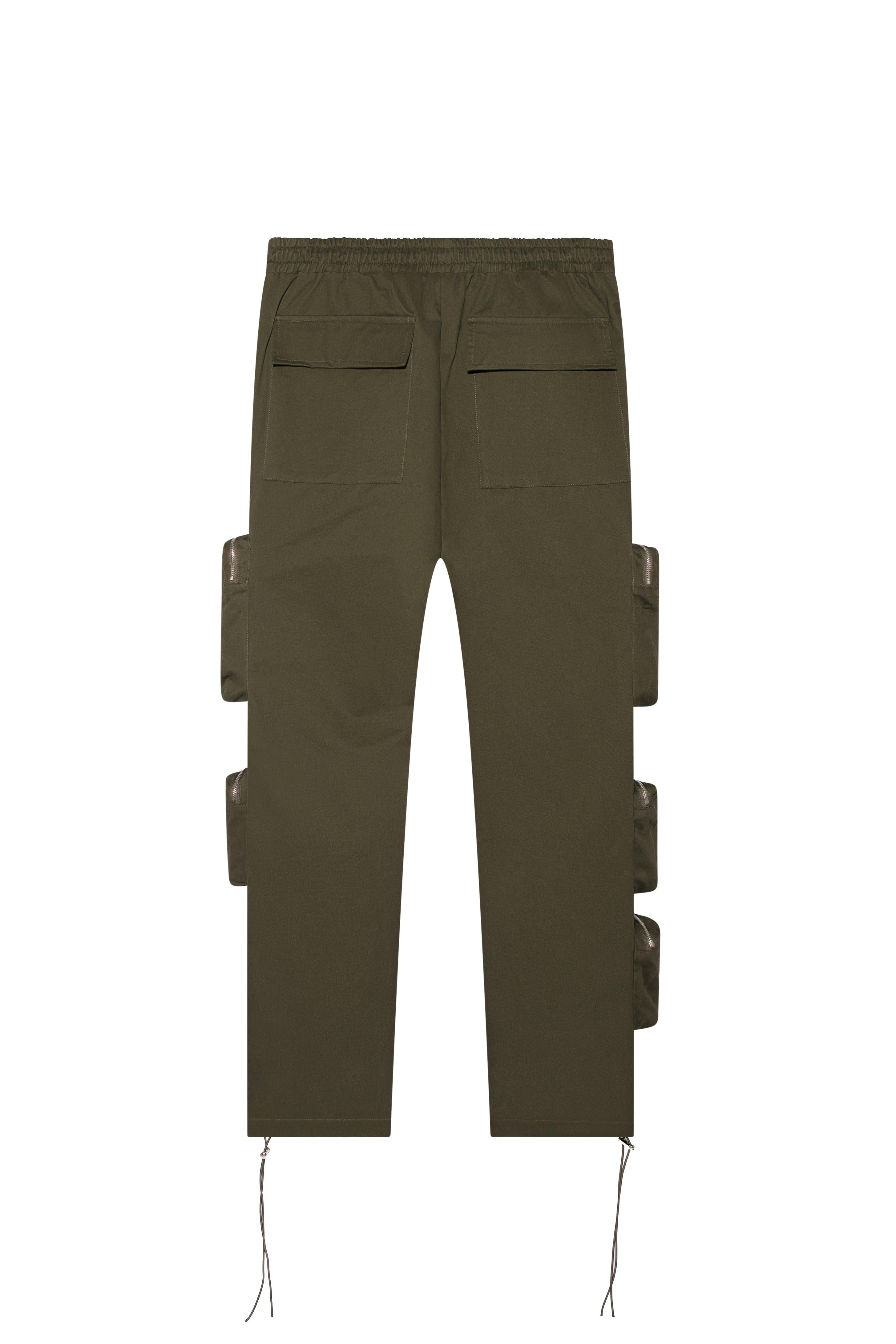5 Pocket Cargo Pants Green | Oceans Gallery