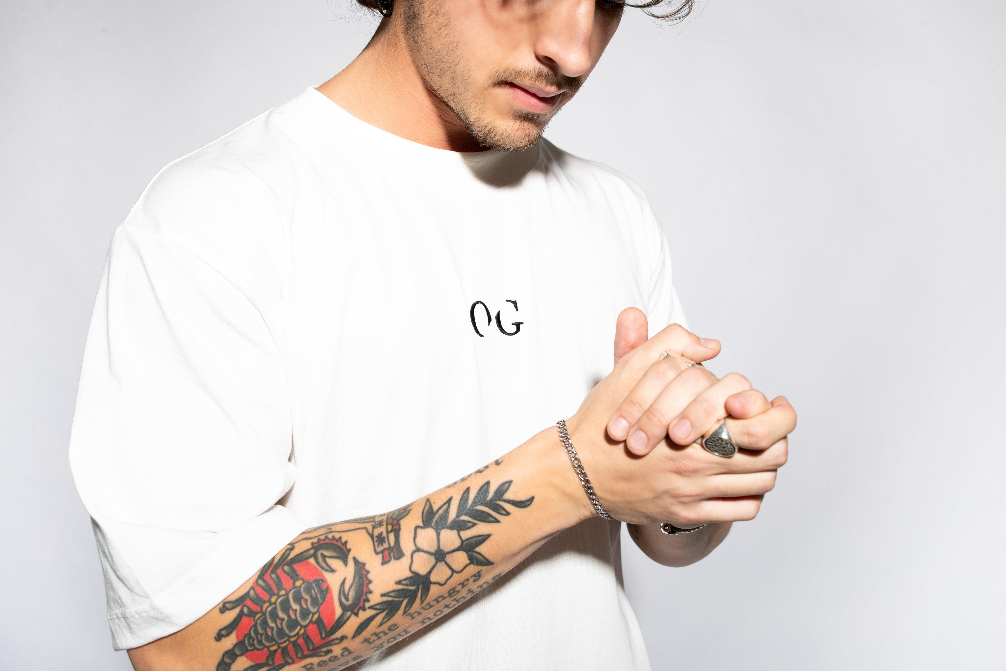 Classic OG Logo T-Shirt White | Oceans Gallery