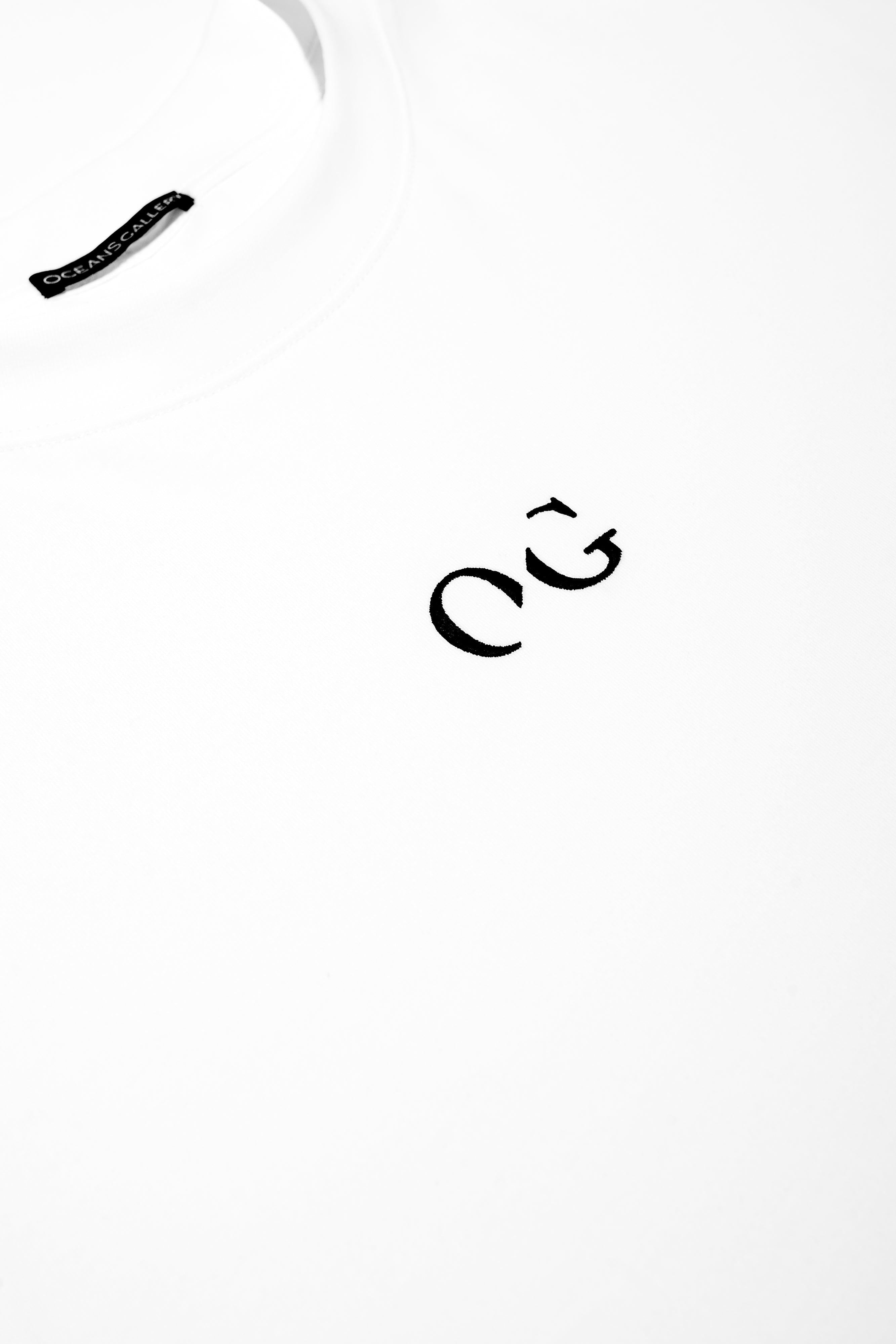 Classic OG Logo T-Shirt White | Oceans Gallery