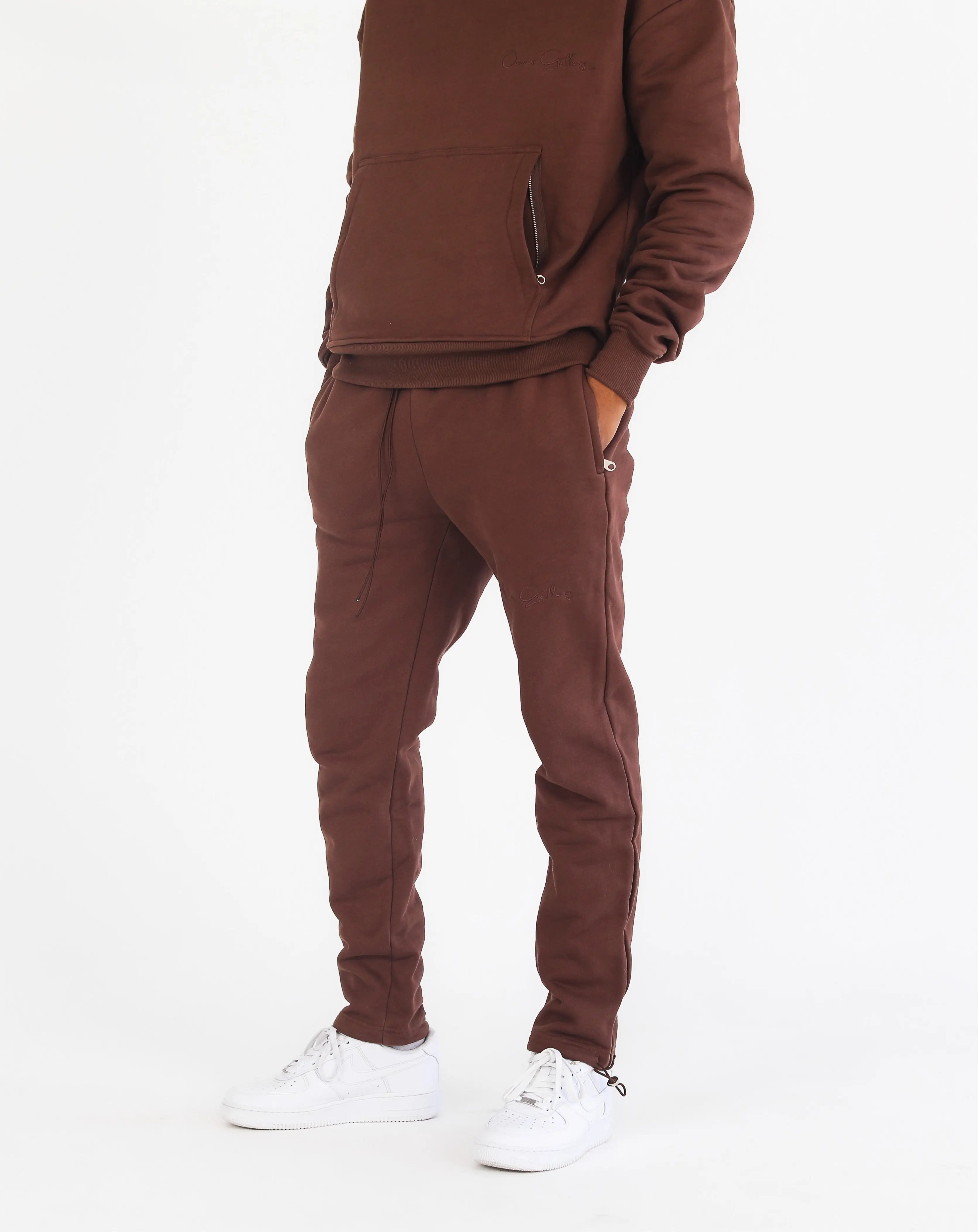 French Terry Zip Sweatpants OCEANS GALLERY